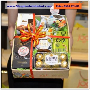 Hộp Bánh Kẹo Và Rượu - ROX04